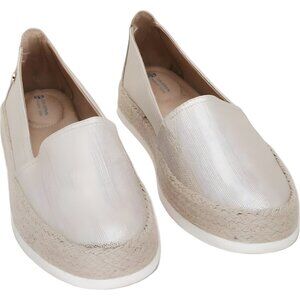Giani Bernini Archerr Espadrille Slip-On Gold Memory Foam Women's US 8M